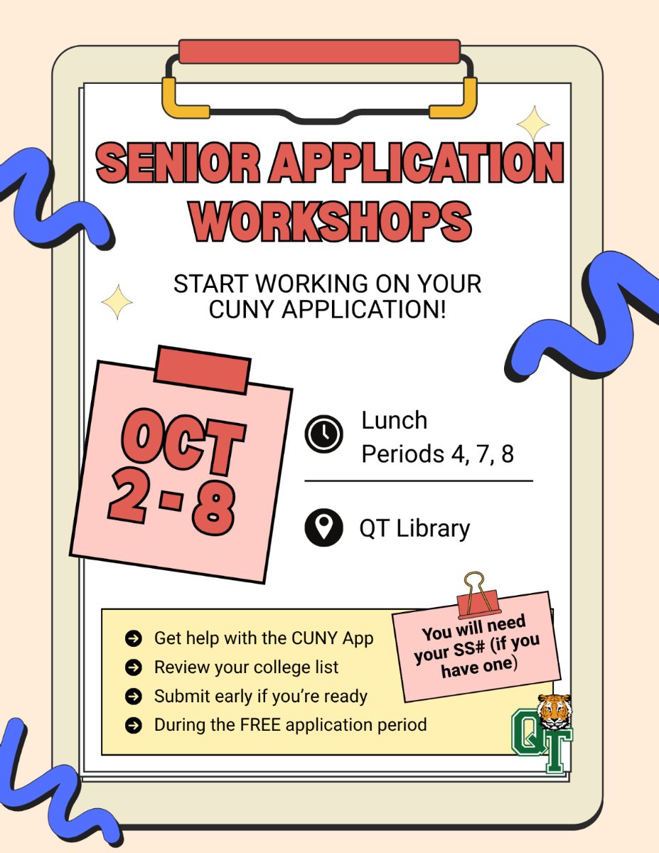 Senior application workshops in the library